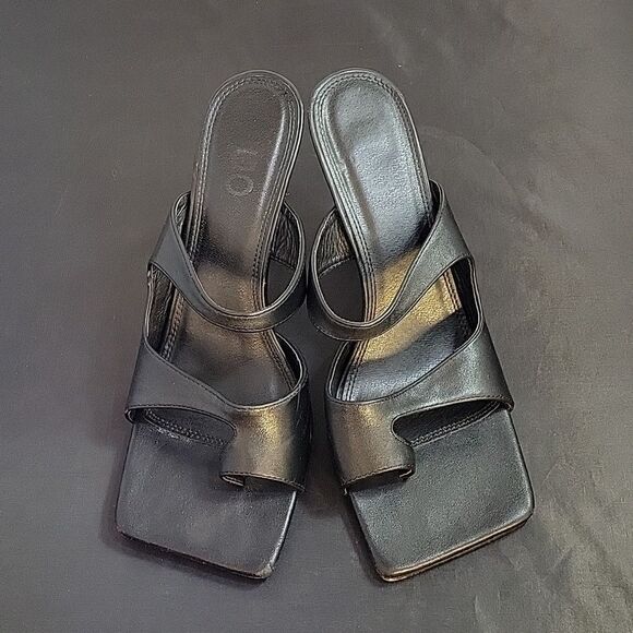 OG TOE LOOP SQUARED TOE FLIP FLOPS WOMEN"S SANDAL - Picture 3 of 13